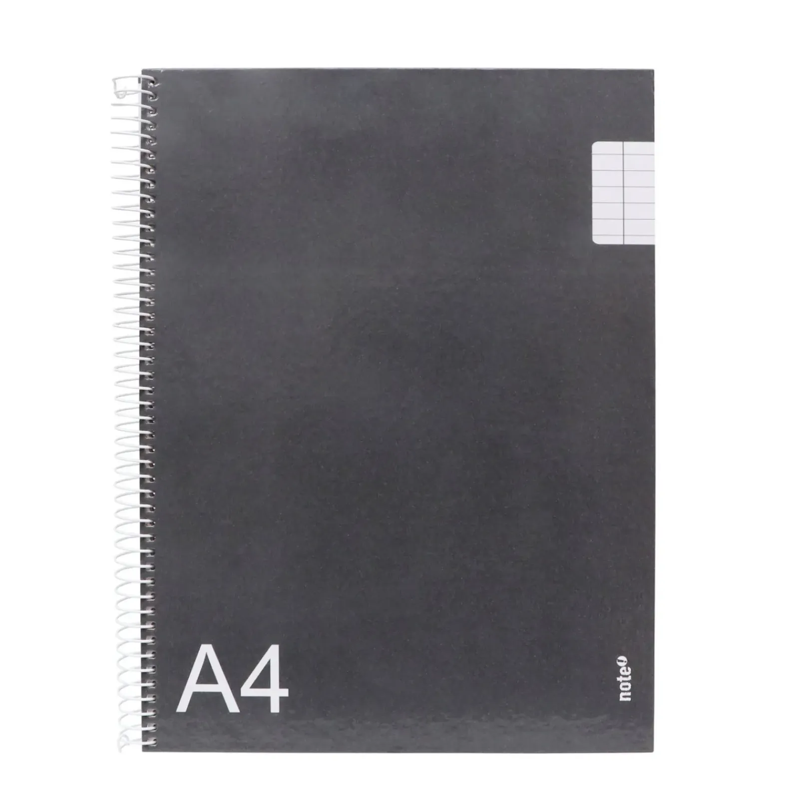 Note! Cadernos E Recargas > Caderno Espiral A4 Pautado Cinza