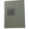 Note! Cadernos E Recargas > Caderno Espiral A4 Pautado 100Folhas 70G Prata Foiled