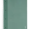 Note! Cadernos E Recargas > Caderno Espiral A4 Pautado 100 Folhas 70g Verde Escuro