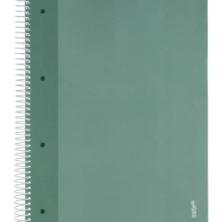 Note! Cadernos E Recargas > Caderno Espiral A4 Pautado 100 Folhas 70g Verde Escuro