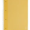 Note! Cadernos E Recargas > Caderno Espiral A4 Pautado 100 Folhas 70g Mostarda