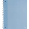 Note! Cadernos E Recargas > Caderno Espiral A4 Pautado 100 Folhas 70g Azul Claro