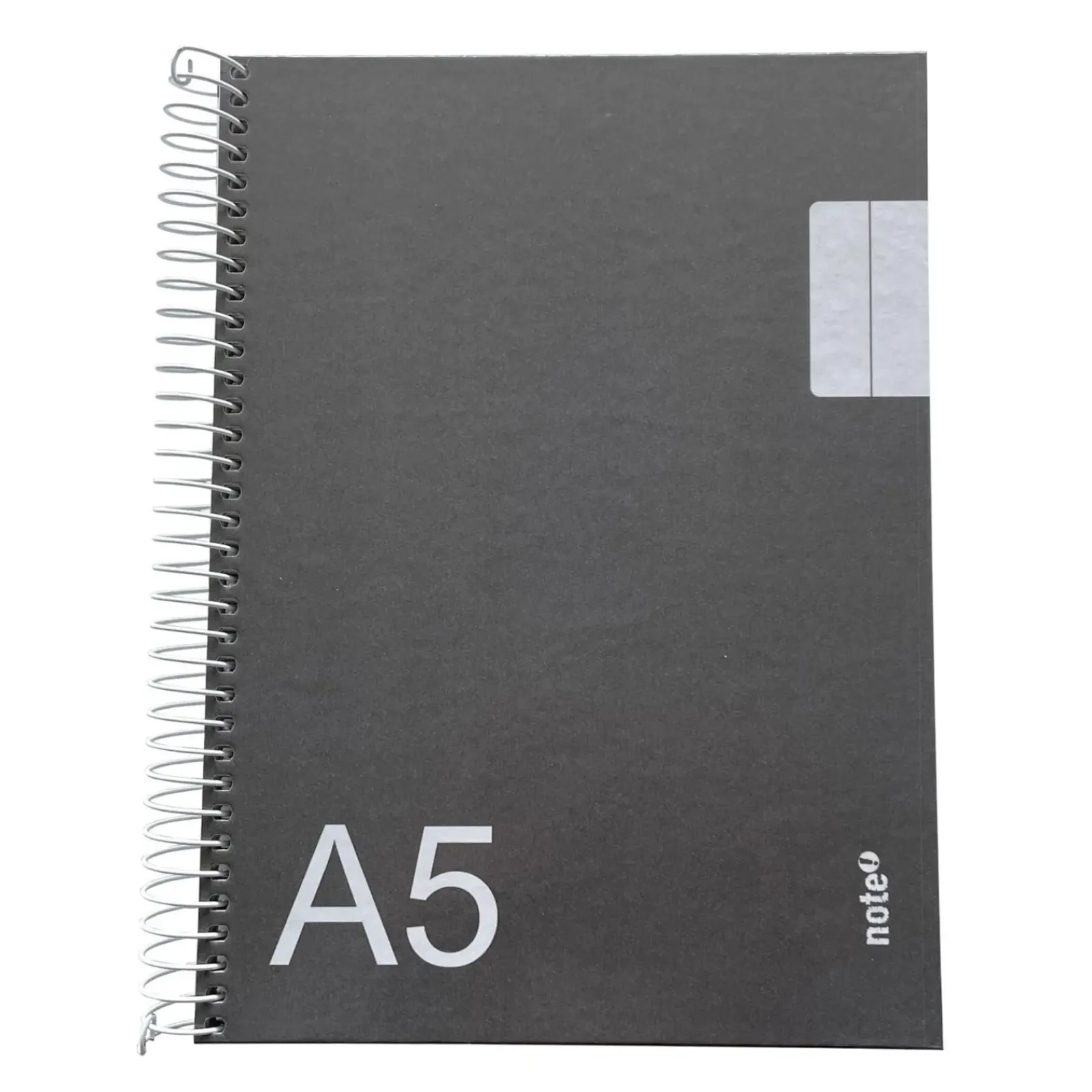 Note! Cadernos E Recargas > Caderno Espiral A5 Pautado Preto Tecnoline