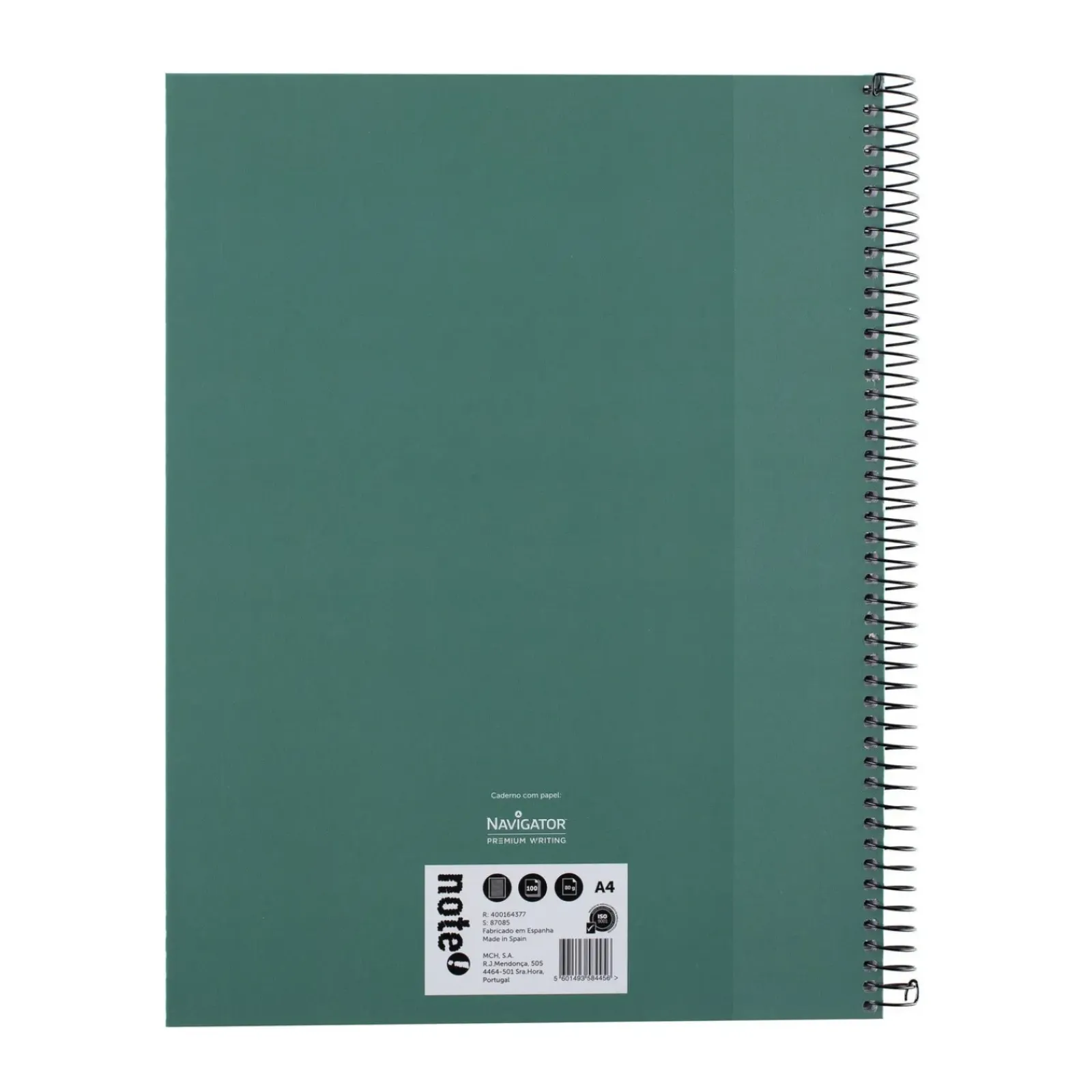 Note! Cadernos E Recargas > Caderno Espiral A4 Pautado (várias cores)