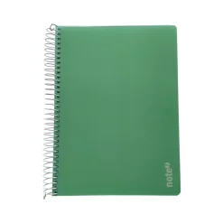Note! Caderno Espiral A4 Quadriculado 100Folhas 70G Verde