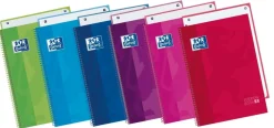 New Oxford Caderno Espiral A4 Quadriculado 80 Folhas 90G Eurobook