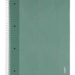 Outlet Note! Caderno Espiral A4 Quadriculado 100 Folhas 70g Verde Escuro