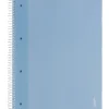 Hot Note! Caderno Espiral A4 Quadriculado 100 Folhas 70g Azul Claro