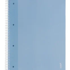 Hot Note! Caderno Espiral A4 Quadriculado 100 Folhas 70g Azul Claro