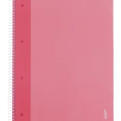 Note! Cadernos E Recargas > Caderno Espiral A4 Quadriculado Rosa