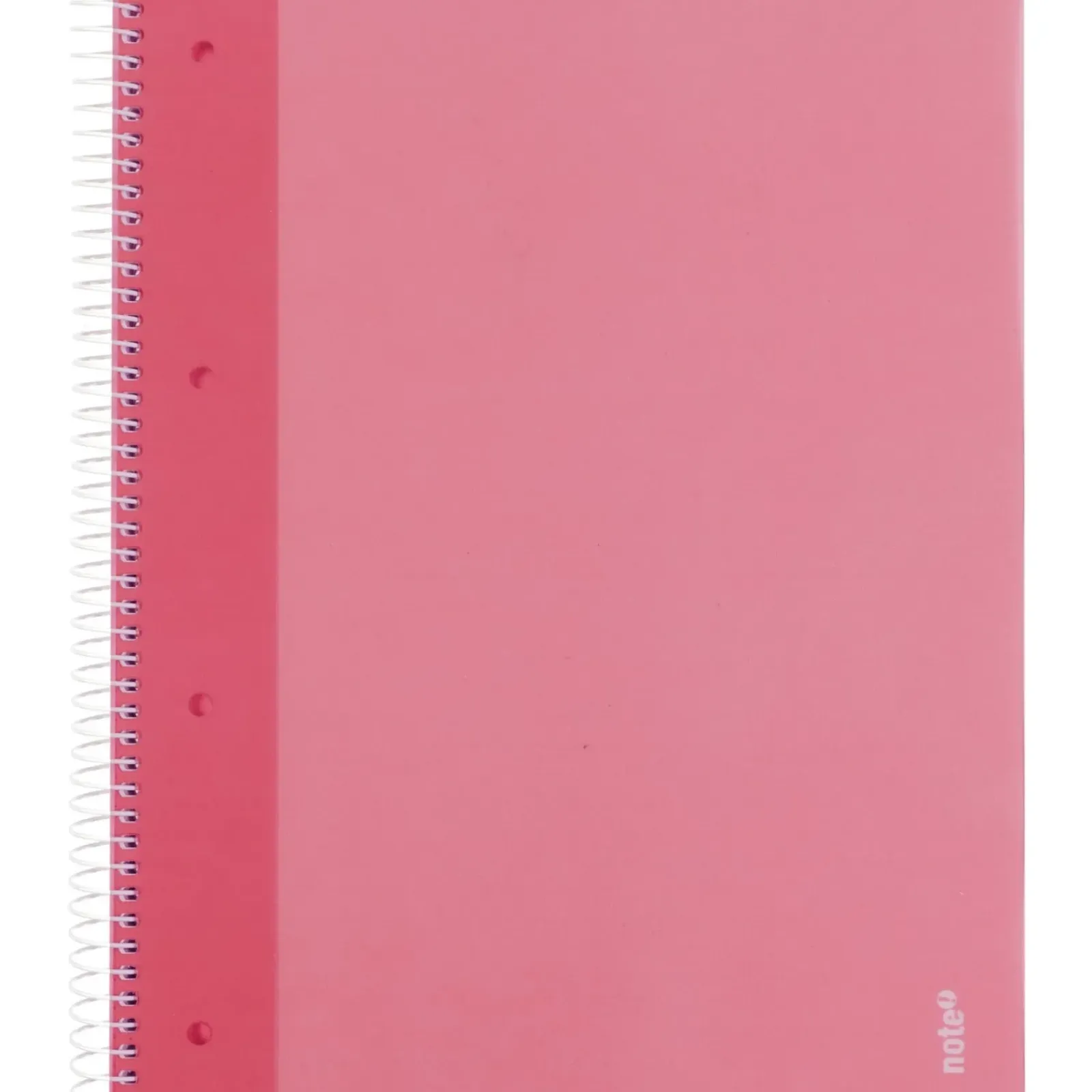 Note! Cadernos E Recargas > Caderno Espiral A4 Quadriculado Rosa