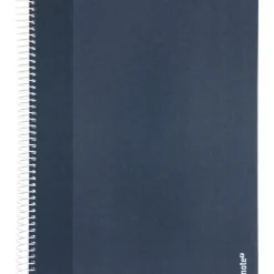 Note! Cadernos E Recargas > Caderno Espiral A4 Quadriculado Capa Dura Azul Escuro