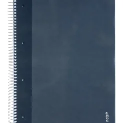 Note! Cadernos E Recargas > Caderno Espiral A4 Quadriculado 100 Folhas 70g Azul Escuro