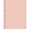 Note! Cadernos E Recargas > Caderno Espiral A5 Soft 80 Folhas 80G Quadriculado