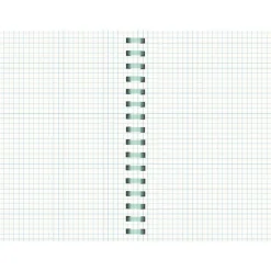 Note! Cadernos E Recargas > Caderno Espiral A5 Soft 80 Folhas 80G Quadriculado