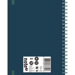 Discount Note! Caderno Espiral A4 Soft 80 Folhas 80G Quadriculado