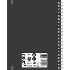 Discount Note! Caderno Espiral A4 Soft 80 Folhas 80G Quadriculado