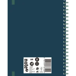 Note! Cadernos E Recargas > Caderno Espiral A4 Soft Universitário 80 Folhas 80G Pautado