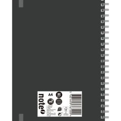Note! Cadernos E Recargas > Caderno Espiral A4 Soft Universitário 80 Folhas 80G Pautado
