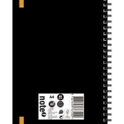 Note! Cadernos E Recargas > Caderno Espiral A4 Soft Universitário 80 Folhas 80G Pautado