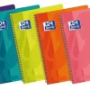 Oxford Cadernos E Recargas > Caderno Espiral Flex A4 Pautado (várias cores)