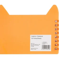 Outras Marcas Cadernos E Recargas|Cadernos E Blocos > Caderno Espiral Liso 50 Folhas Dog Pet Friend