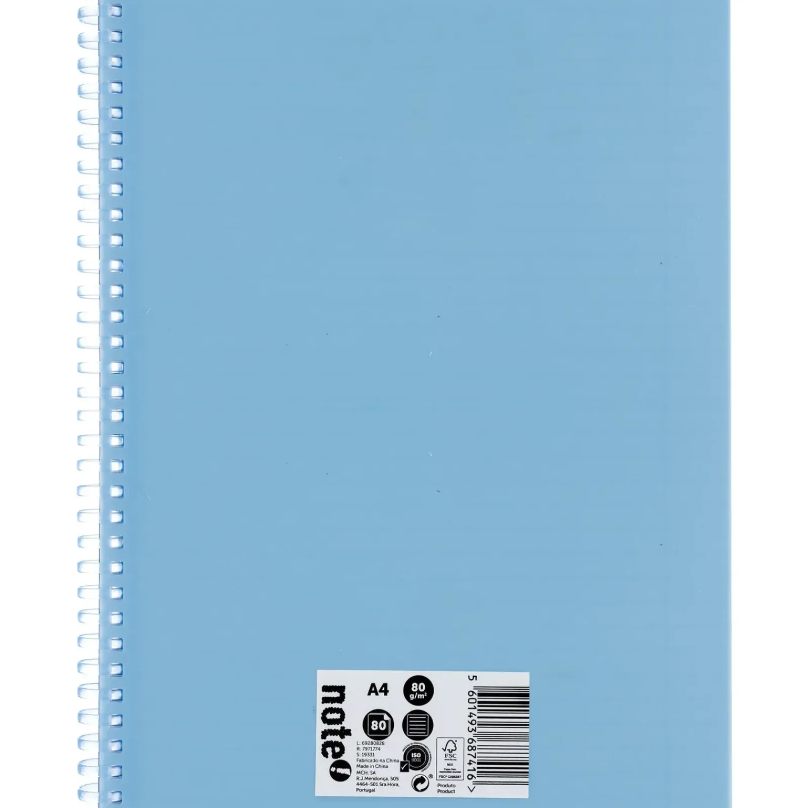 Note! Caderno Espiral Soft A4 (Artigo Sortido)