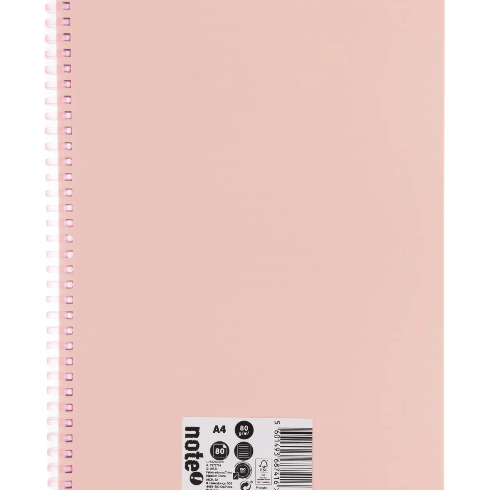 Note! Caderno Espiral Soft A4 (Artigo Sortido)