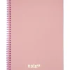 Note! Cadernos E Recargas > Caderno Espiral Soft A4 (Artigo Sortido)
