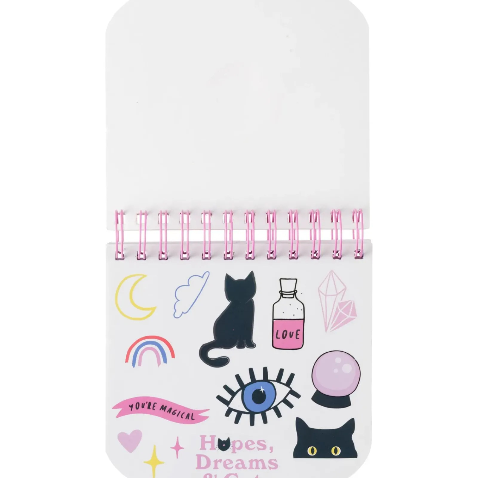 Outras Marcas Caderno 80 Folhas Eye Pink Magic