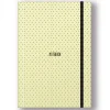 Note! Cadernos E Recargas > Caderno Gift A5 com elástico 96 folhas Liso Pastel Pintas