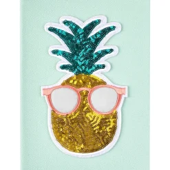 Outras Marcas Cadernos E Recargas > Caderno Gift A5 80 Folhas 80g Ananás Mermaid Vibes