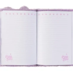 Outras Marcas Cadernos E Recargas|Cadernos E Blocos > Caderno Gift A5 80 Folhas Peluche Gata Lilas