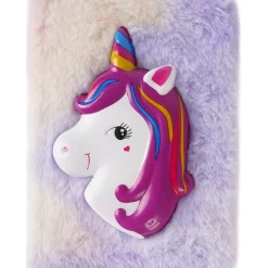 Sem Marca Blocos E Notas Aderentes > Caderno Gift A5 Peluche Unicorn Sortido