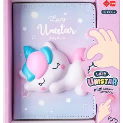 Iigen Caderno Gift Squishy A6 Lazy Stars Unistar