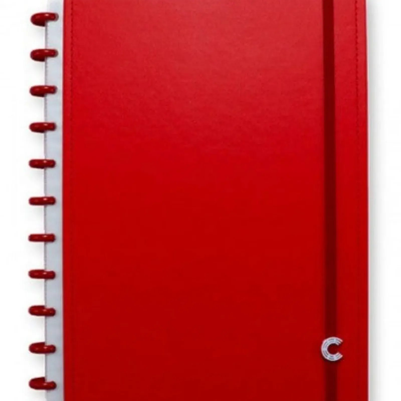 Caderno Inteligente Cadernos E Recargas|Cadernos De Disco > Caderno Grande All Red