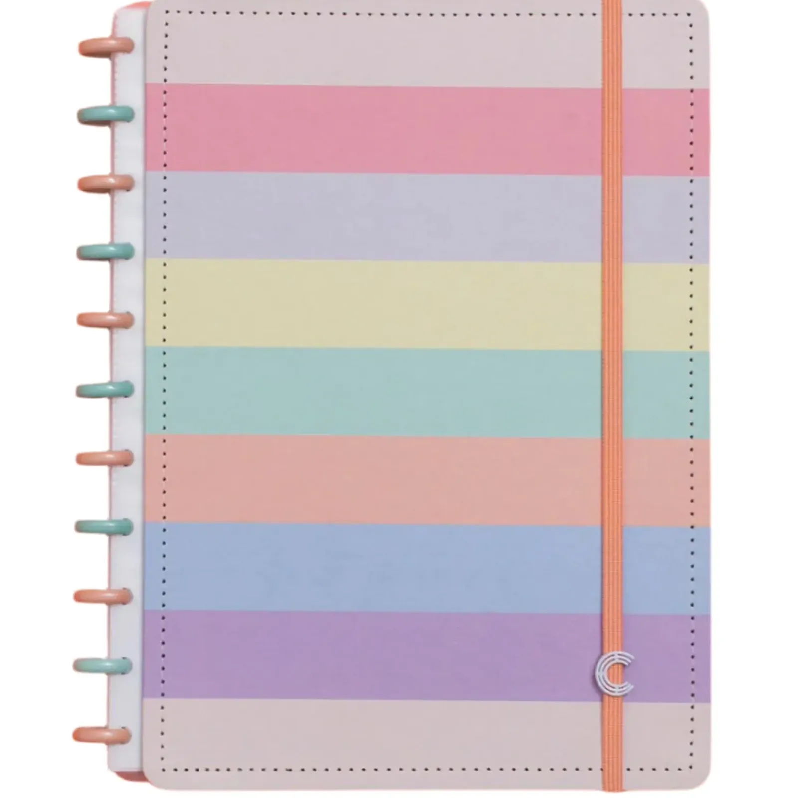 Online Caderno Inteligente A4 Arco-Íris Pastel