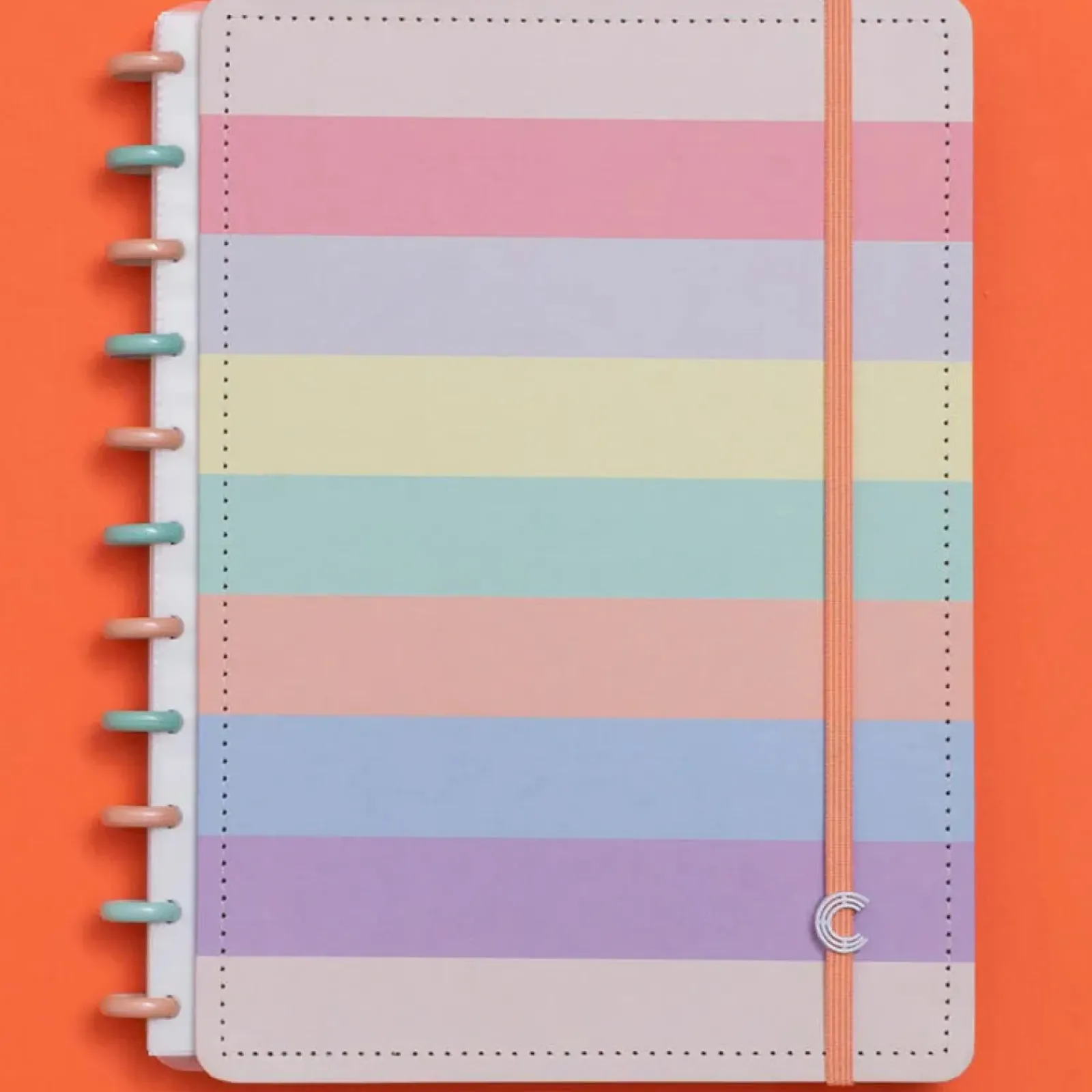 Online Caderno Inteligente A4 Arco-Íris Pastel