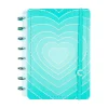 New Caderno Inteligente A5 Azul Turquesa Love