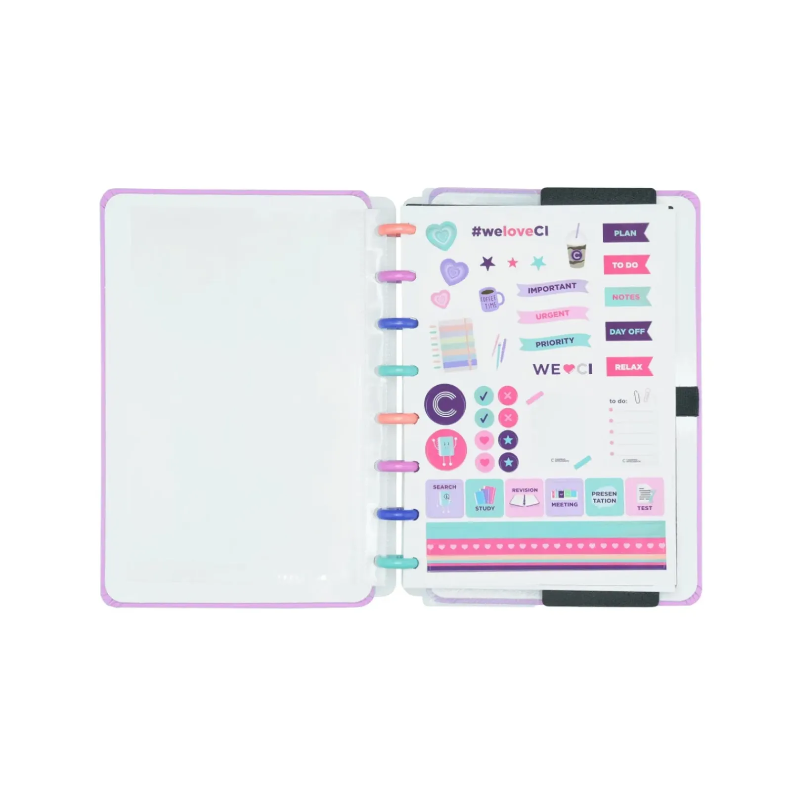 Caderno Inteligente Cadernos E Recargas|Cadernos De Disco > A5 Bubble