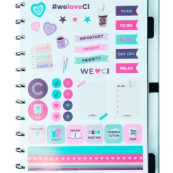 Caderno Inteligente Cadernos E Recargas|Cadernos De Disco > A4 Cinza Love