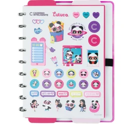 Outlet Caderno Inteligente A5 Pandalu Glow by Luluca