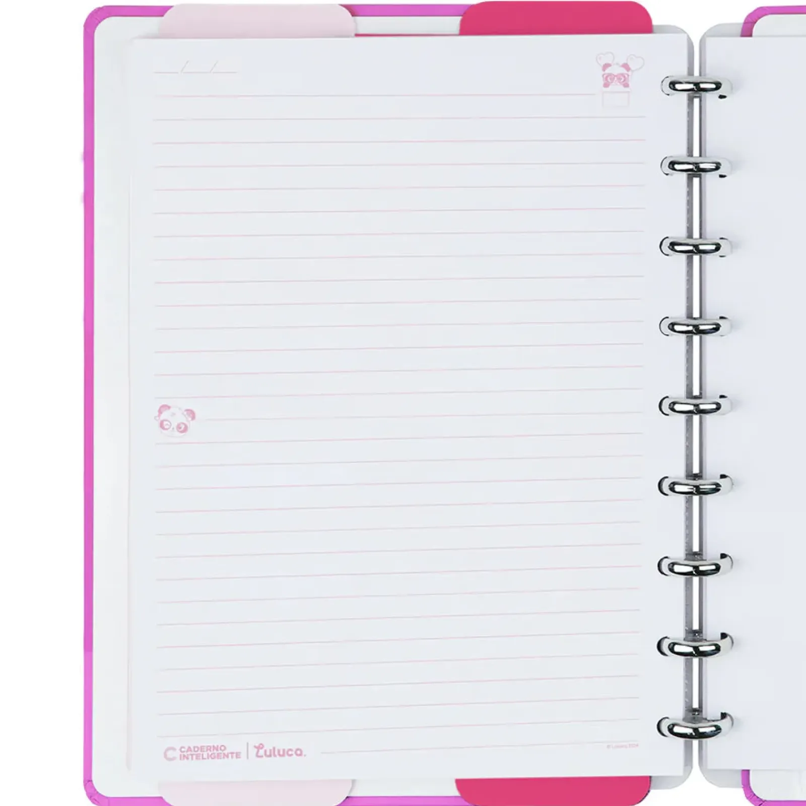 Outlet Caderno Inteligente A5 Pandalu Glow by Luluca