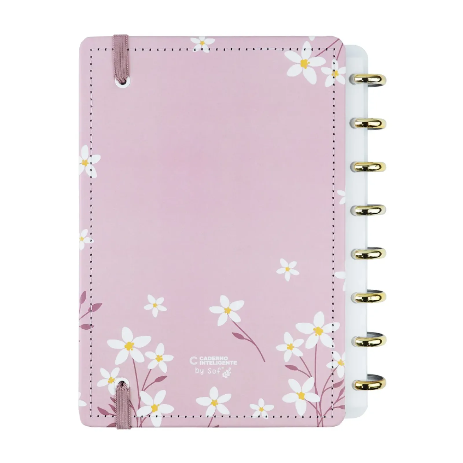 Caderno Inteligente Cadernos E Recargas|Cadernos De Disco > A5 Pink Blossom By Sof