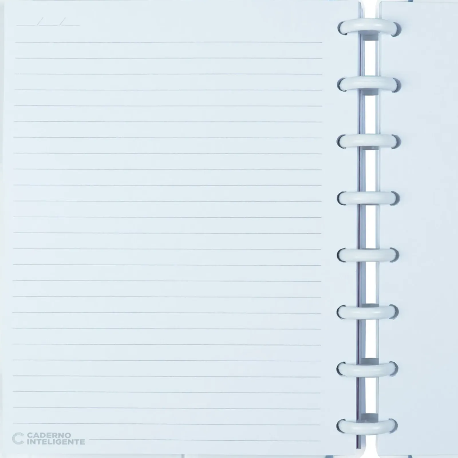 Caderno Inteligente Cadernos E Recargas|Cadernos De Disco > A5 Premier Azul CI