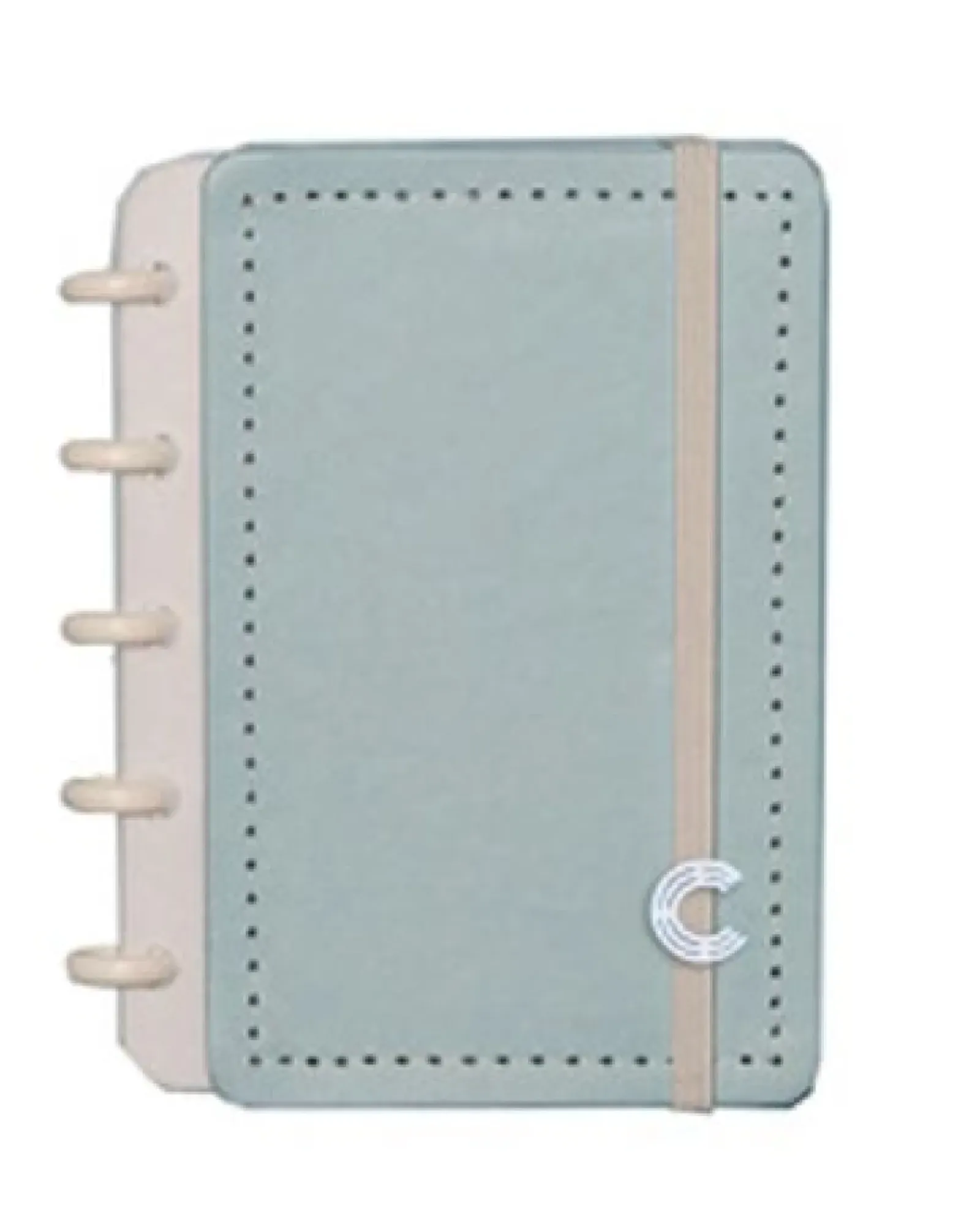 Caderno Inteligente Cadernos E Recargas|Cadernos De Disco > Azul Pastel