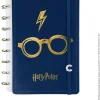 Caderno Inteligente Cadernos E Recargas|Cadernos De Disco > by Harry Potter - Blue A5