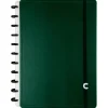 Caderno Inteligente Cadernos E Recargas|Cadernos De Disco > Grande Dark Green