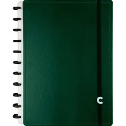 Caderno Inteligente Cadernos E Recargas|Cadernos De Disco > Grande Dark Green