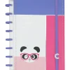 Caderno Inteligente Cadernos E Recargas|Cadernos De Disco > Grande Pandalu by Luluca